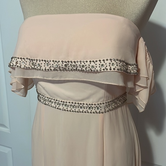 Embellished Off Shoulder Dress - Picture 2 of 5